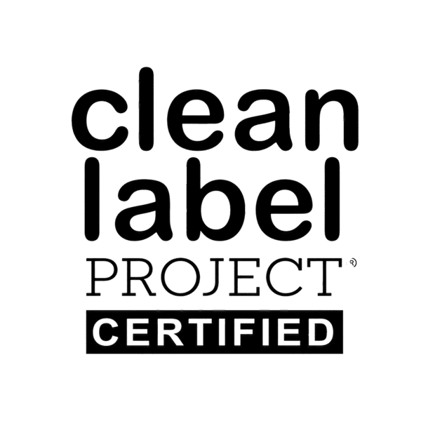 Sello Clean Label Project Certified mostrado entre los distintivos de calidad de Immunocal.